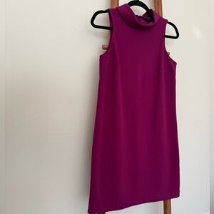 Banana Republic Sleeveless Fuchsia Mini Dress